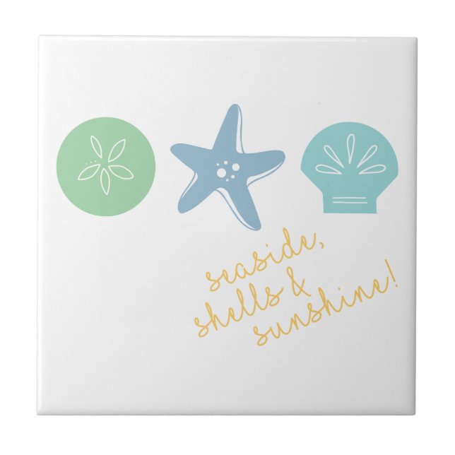 Seashore Shells Tile (Front)