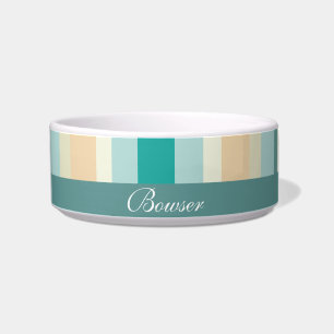 Seashore Stripes Pattern Bowl