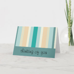 Seashore Stripes Pattern Card