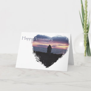 Seaside Anniversary For Husband Card