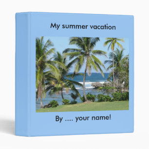 Seaside beach binder