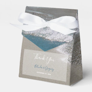 Seaside Beach & Sand Wedding Favor Box
