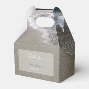 Seaside Beach & Sand Wedding Favor Box