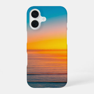 Seaside beach sunrise Beach Towel iPhone 16 Case