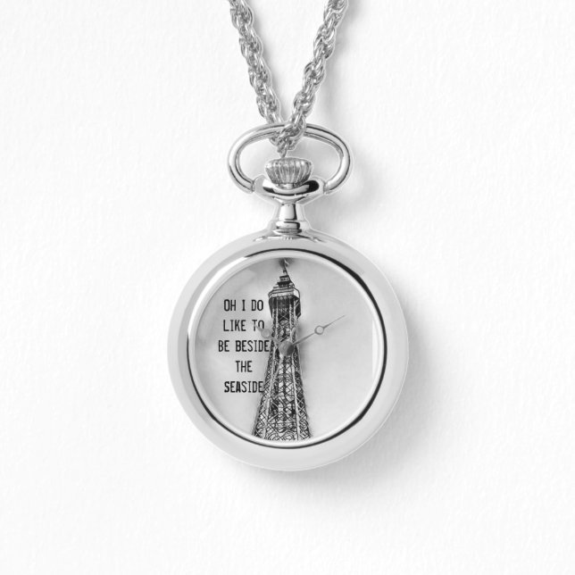 Seaside Blackpool tower themed watch (Front)