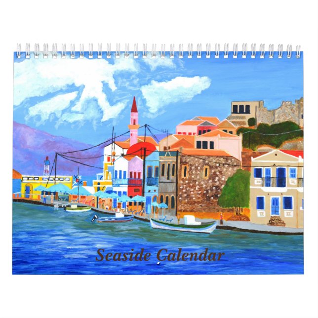 Seaside Calendar  (Cover)