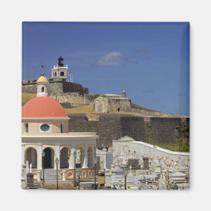 Seaside cemetery of Puerto Rico Magnet