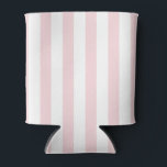 Seaside Clean Pink Whisper Striping Can Cooler<br><div class="desc">Seaside Clean Pink Whisper Striping Can Cooler carries a calm, coastal elegance where simplicity and gentle colour meet in graceful harmony. The pink whisper tone evokes a soft, airy warmth that feels light and serene, while the seaside-inspired striping suggests breezy horizons and the quiet rhythm of shoreline living. Clean lines...</div>