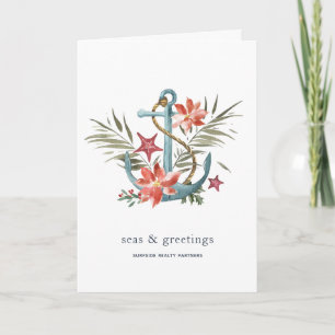Seaside   Corporate Holiday Card