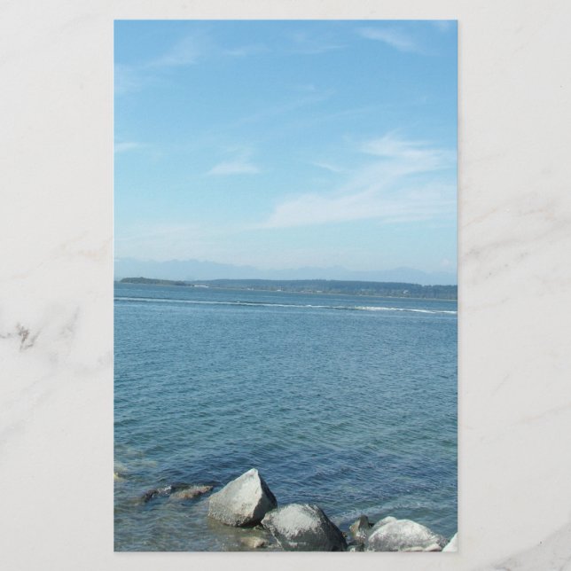 Seaside, crescent beach, BC, Canada Stationery (Front)