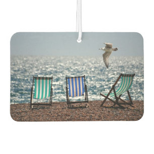 Seaside Deck Chairs and Seagull Air Freshener