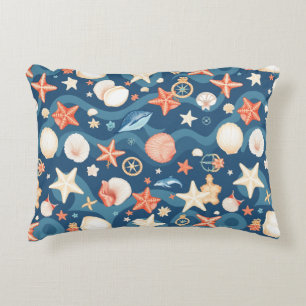 Seaside Escape Throw Pillows – Coastal Comfort 