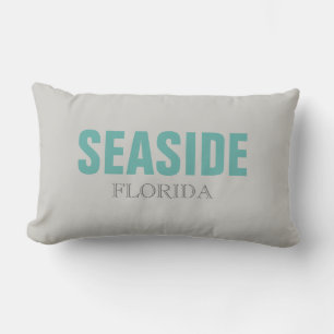 Seaside FL Beach Throw Pillow