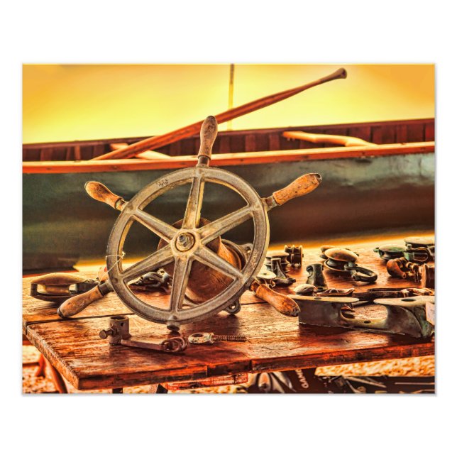 Seaside Flea Market Photo Print (Front)