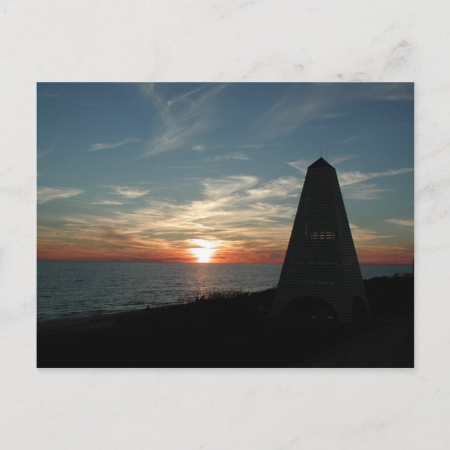 Seaside Florida Sunset Postcard (Front)