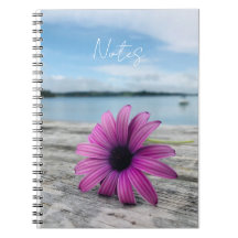 Seaside Flower Notebook