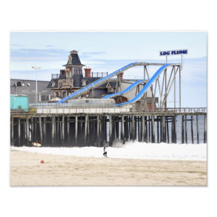 Seaside Heights Haunted Mansion Photo Print