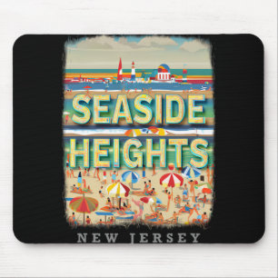Seaside Heights New Jersey Nj Beachside Bliss Sd26 Mouse Pad