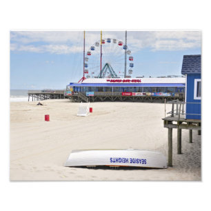 Seaside Heights, NJ. Beach Photo Print