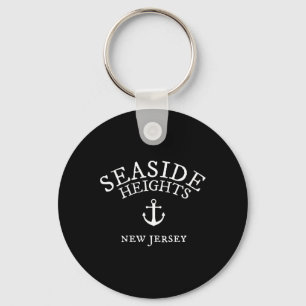 Seaside Heights Nj Shirt, New Jersey Sea Town  Keychain