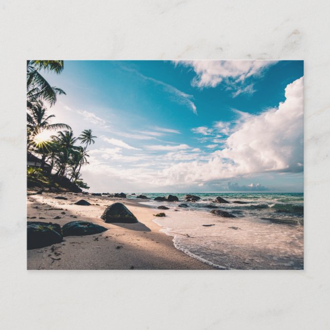 Seaside Holiday Postcard (Front)