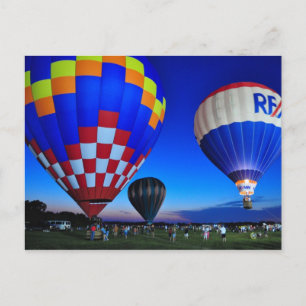 Seaside Hot Air Balloon Festival FL Postcard