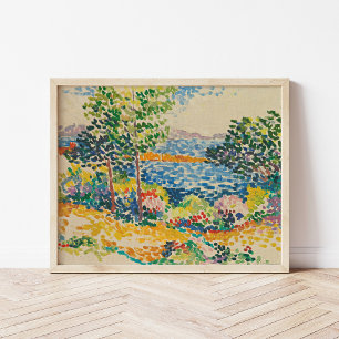 Seaside in the Mediterranean Henri-Edmond Cross Poster