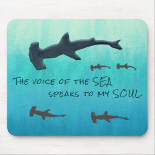 Seaside Inspirations Ombre Mouse Pad