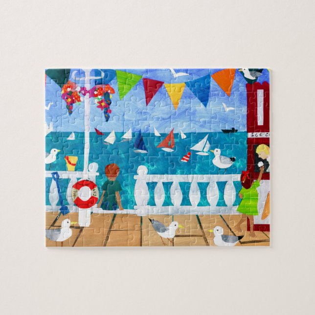 'Seaside' Jigsaw Puzzle (Horizontal)