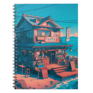 Seaside Lofi Dreams Notebook
