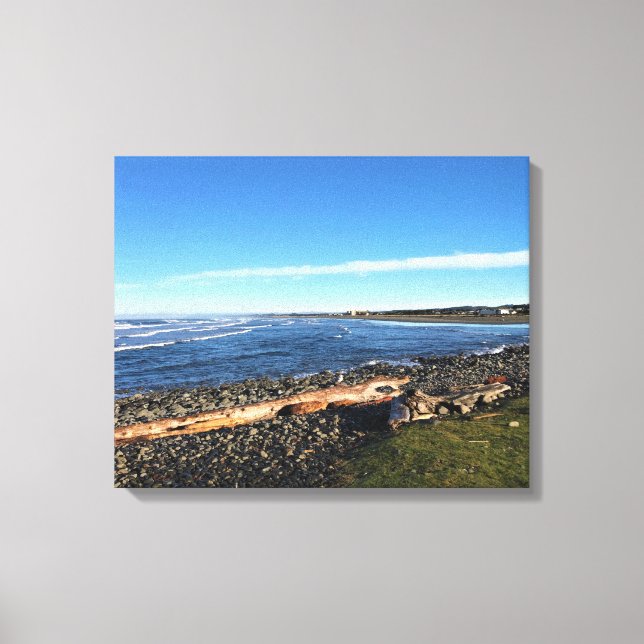 Seaside, Oregon Coast Canvas Print (Front)