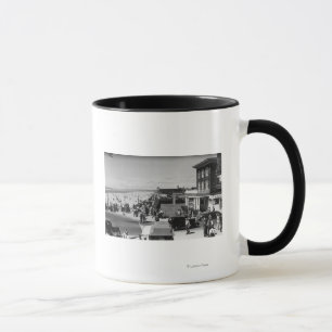 Seaside, Oregon North Prominade View Photograph Mug