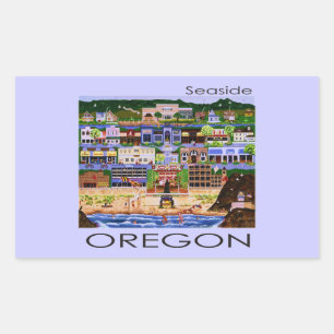Seaside Oregon Sticker