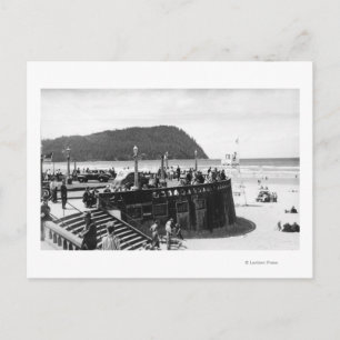 Seaside, Oregon Turnaround and Tillamook Head Postcard