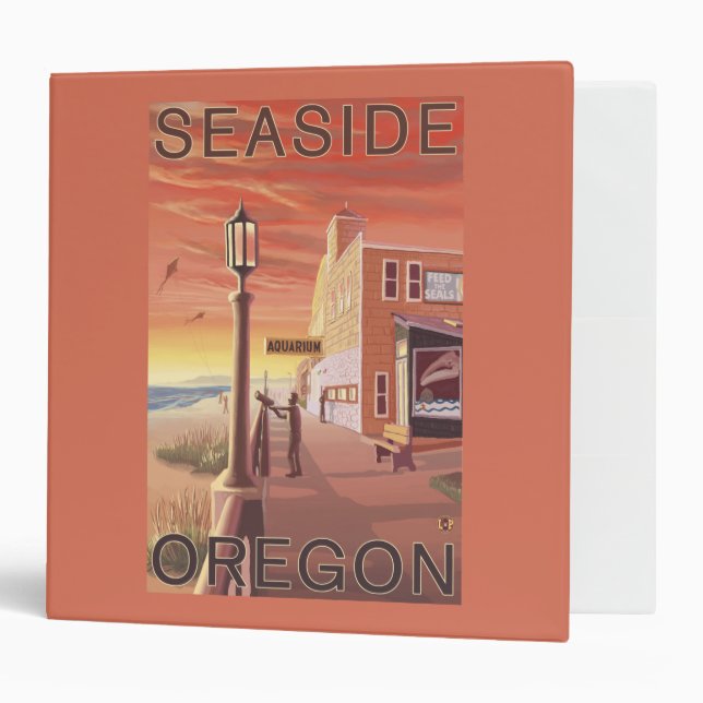 Seaside, OregonAquarium View Binder (Front/Inside)