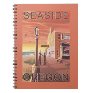 Seaside, OregonAquarium View Notebook