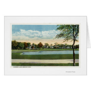 Seaside Park View of Mirror Lake