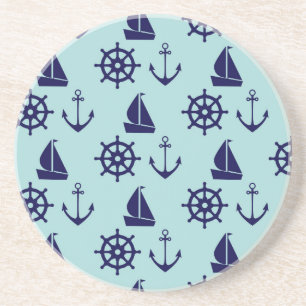 Seaside Pattern Coaster