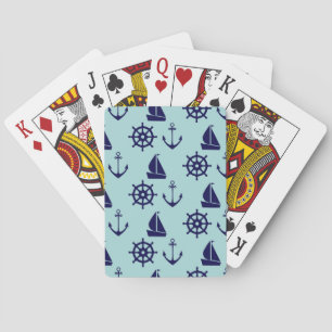 Seaside Pattern Playing Cards