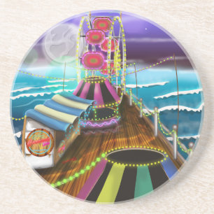 Seaside Peer Arcade Funfair Coaster