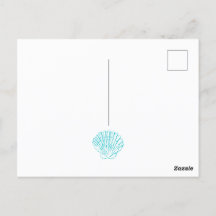 Seaside Postcard Thank You Card