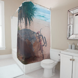 Seaside Scene Summer  Ocean Surfer Beach House