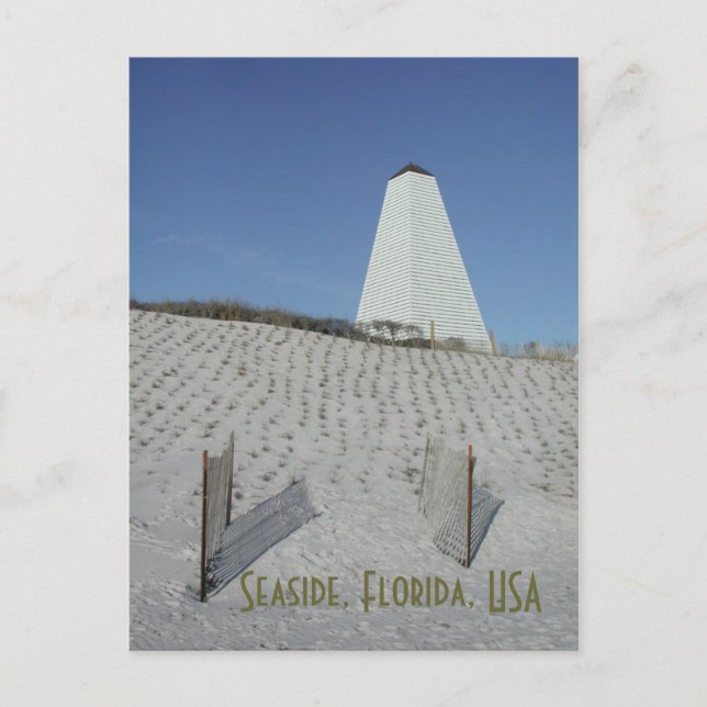 Seaside sea oats postcard (Front)
