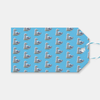 Seaside Seagull Resting Coastal Wildlife Sky Blue Gift Tags