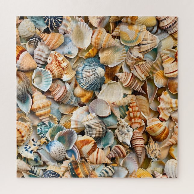 Seaside Seashells Puzzle (Vertical)