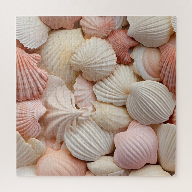 Seaside Seashells Puzzle (Vertical)