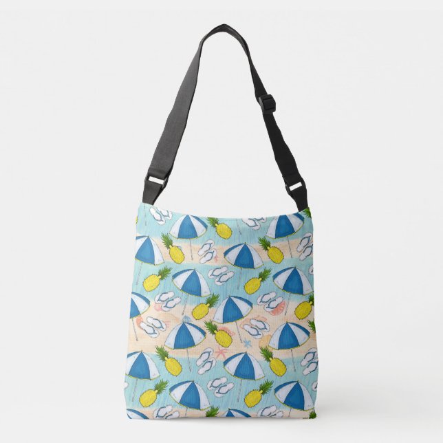 Seaside Serenity Crossbody Bag (Front)