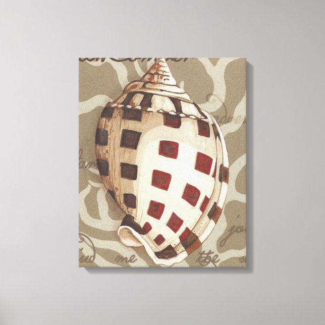 Seaside Sonnet I Canvas Print (Front)