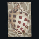 Seaside Sonnet I Kitchen Towel<br><div class="desc">Marine Life</div>