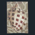 Seaside Sonnet I Kitchen Towel<br><div class="desc">Marine Life</div>